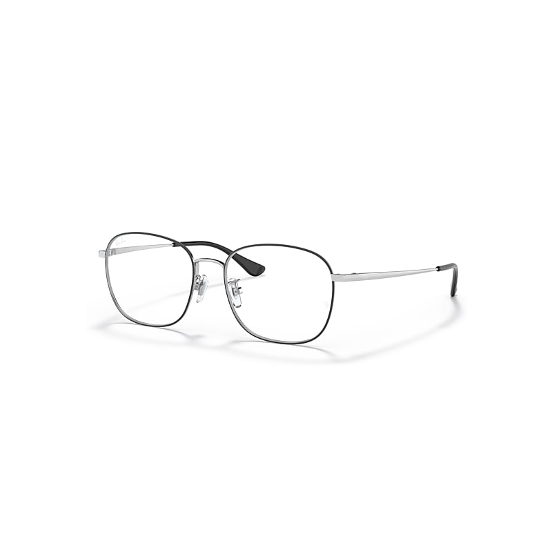 Ray-Ban Eyeglasses Unisex Rb6418d - Silver Frame Demo Lens Lenses 53-17