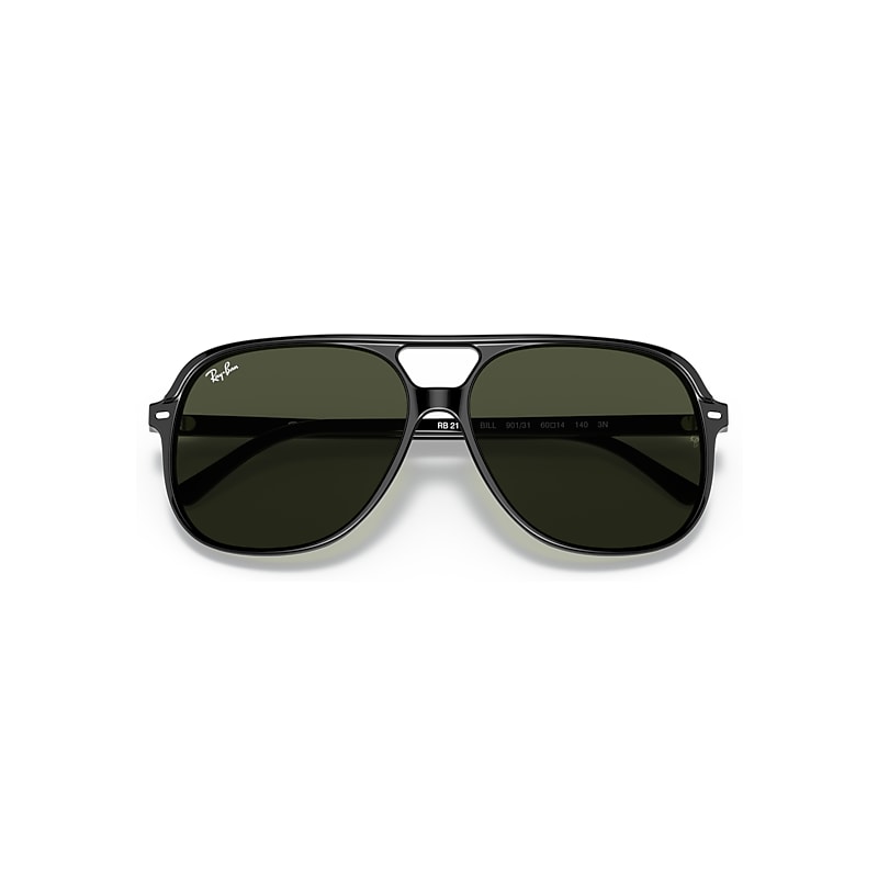 Ray-Ban RB2198 Bill 901/31 Men's Sunglasses Black Size 60