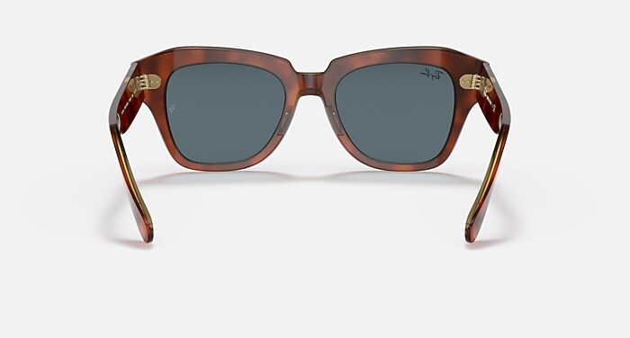 STATE STREET @COLLECTION Sunglasses in Havana On Transparent Beige