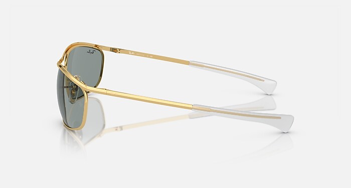 Ray-Ban RB 3194M OLYMPIAN DELUXE サングラス OLYMPIAN I DELUXE Sunglasses in Arista Gold and Blue - RB3119M