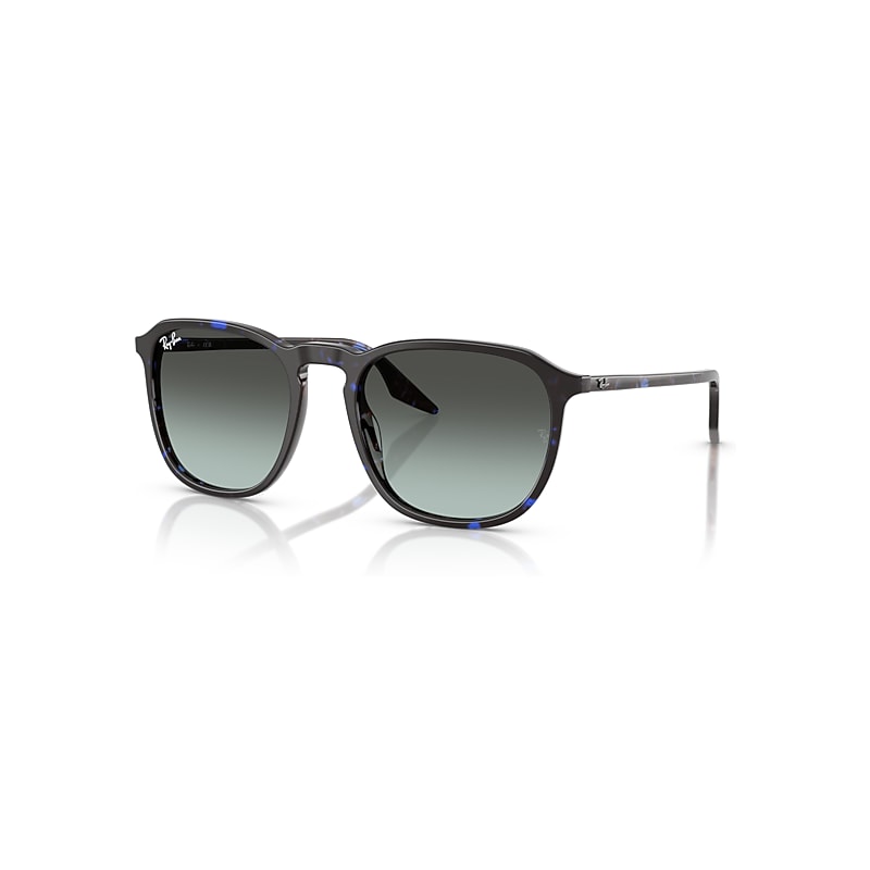 Ray-Ban Sunglasses   - Havana Blue Tortoiseshell Frame Blue Lenses 55-20, RB2203
