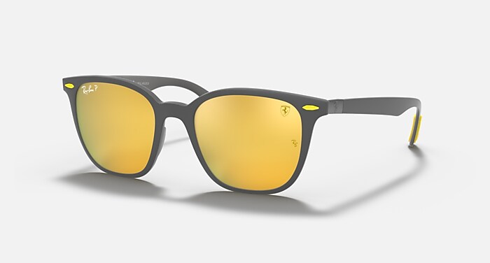 RB4297M SCUDERIA FERRARI COLLECTION Polarized Sunglasses in Grey