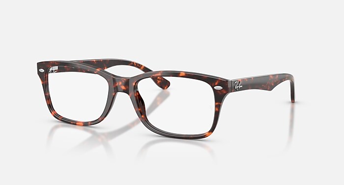 RB5228 OPTICS Eyeglasses with Havana Red Turtle Frame  display picture 3
