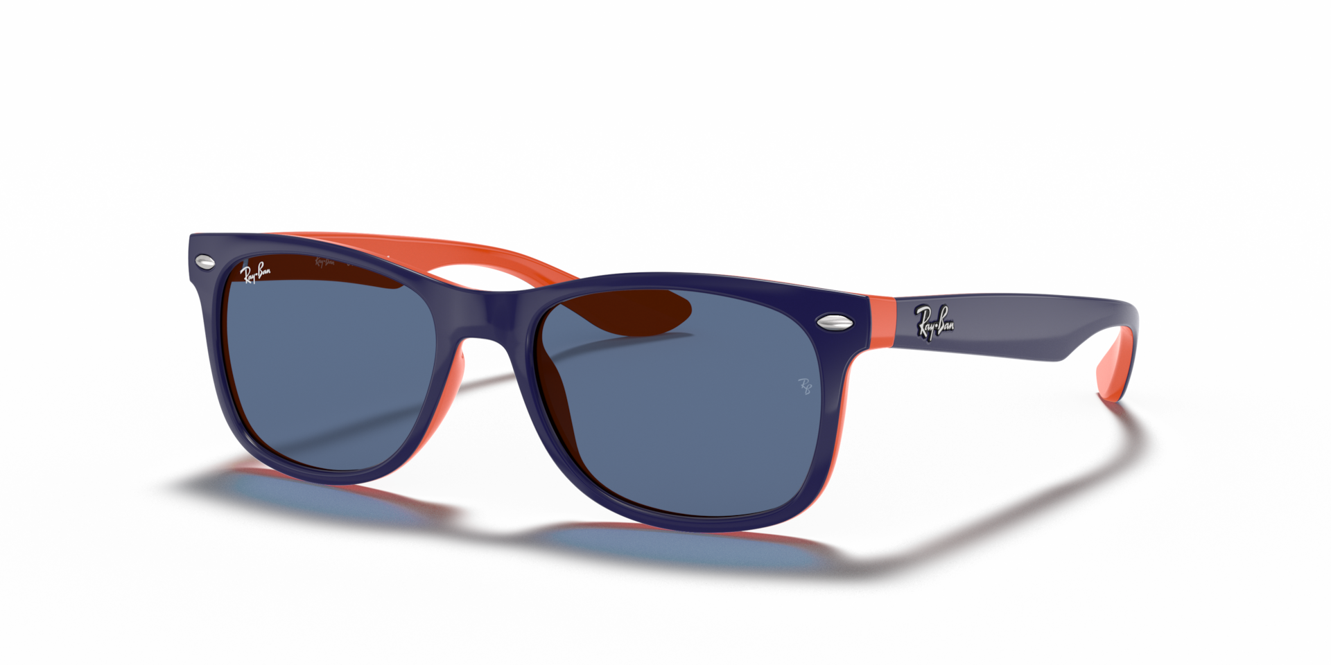 Ray-Ban Red/Orange NEW WAYFARER Amazon.com: Ray-Ban Unisex RB2132 New Wayfarer Gradient  main image 4