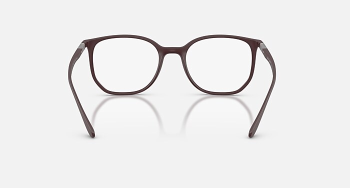 ELLIOT OPTICS LITEFORCE Eyeglasses with Sand Purple and Clear (52