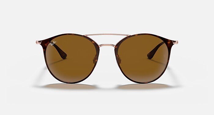 Reserved: Ray Ban RB3546 Round Metal Frame Sunglasses, Brown Gradient Lenses Ray-Ban RB3546 – Spectacle Clinic main image 3