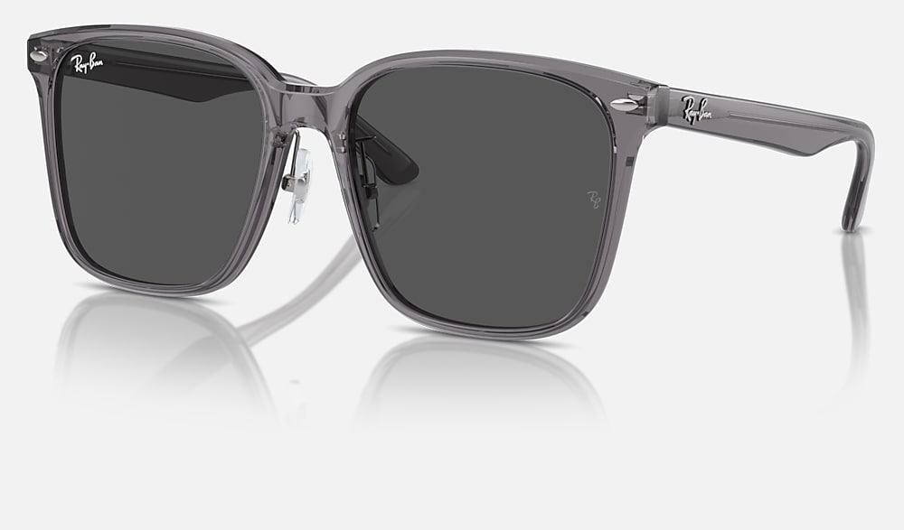Ray-BanサングラスRB2206D グレー RB2206D Sunglasses in Transparent Grey and Dark Grey (57-18