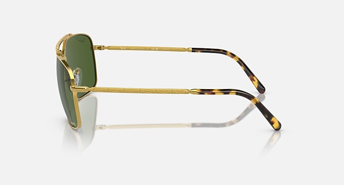 RB3796 POLARIZED+ LENSES Polarized Sunglasses in Gold and Dark