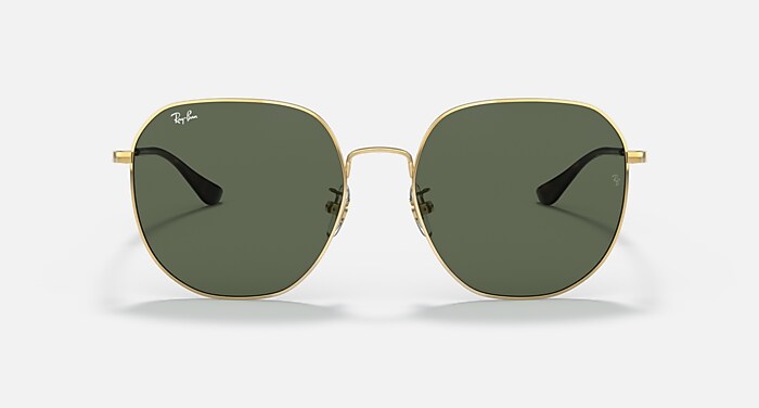 RB3680D 搭Arista Gold 的G-15 Green (60-19) - RB3680D | Ray-Ban®朋