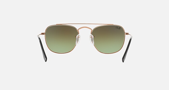 RB3557 Sunglasses in Bronze-Copper and Green Gradient (51-20