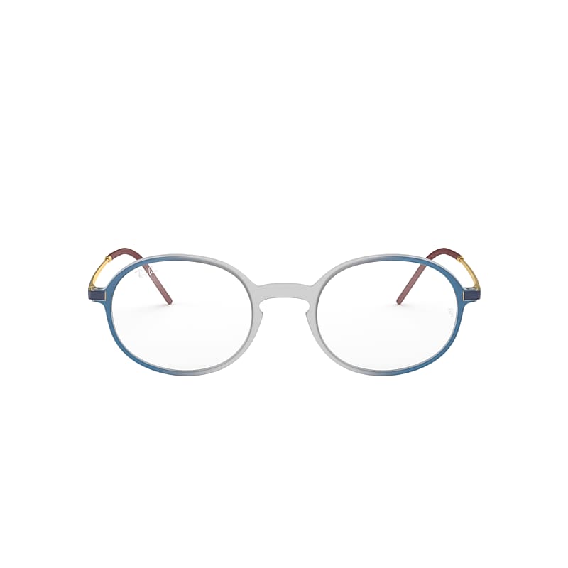 Ray-Ban Eyeglasses Blue Frame Lenses Polarized 52-21