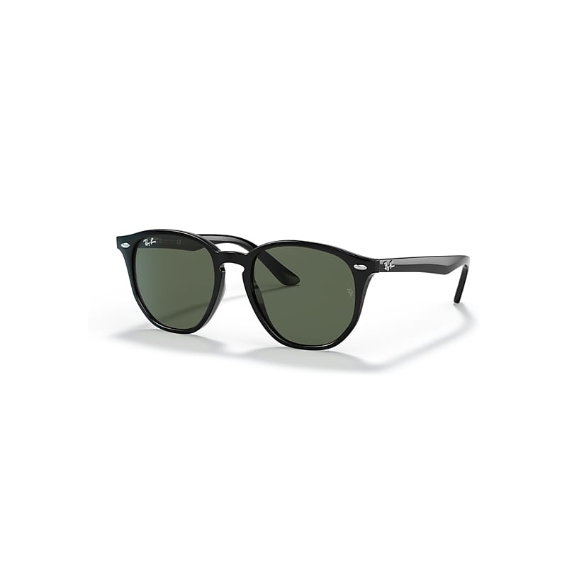 Ray-Ban Rb9070s Kids Gafas De Sol Negro Montura Verde Lentes 46-16