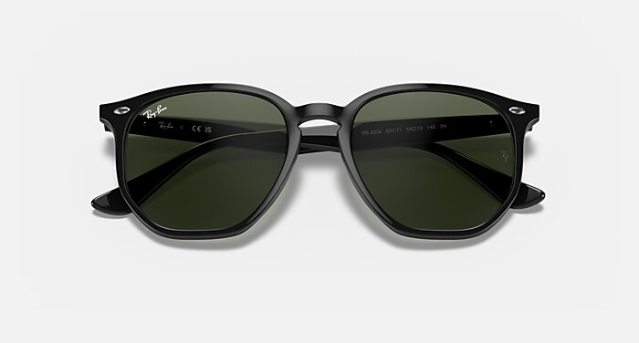 RB4306 Sunglasses in Black and Dark Green - RB4306 | Ray-Ban® MEA
