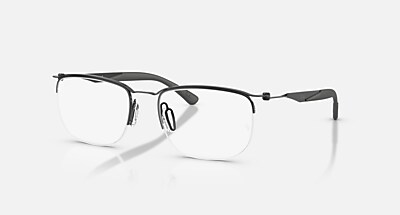 RB7552 OPTICS Eyeglasses with Gunmetal and Clear (52-19) - RB7552