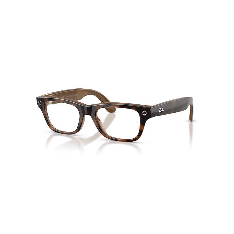 Ray-Ban Meta Optics (Gen 2) Havana Frame Demo Lens Prescription Ai Glasses, RW7001