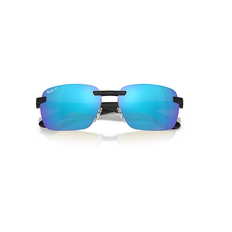 Ray-Ban Rb4470 Polarized+ Lenses Sunglasses Sand Black Frame Green Lenses Polarized 59-16