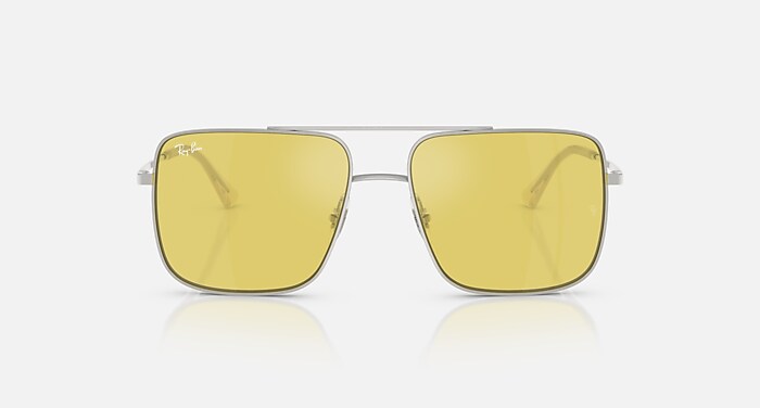 レイバン公式ストア】 Ray-Ban® ARI BIO-BASED サングラス | シルバー