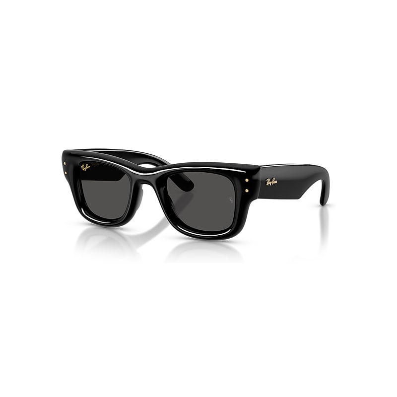 Ray-Ban Sunglasses  Wayfarer Puffer - Black Frame Black Lenses 47-23, RB4940