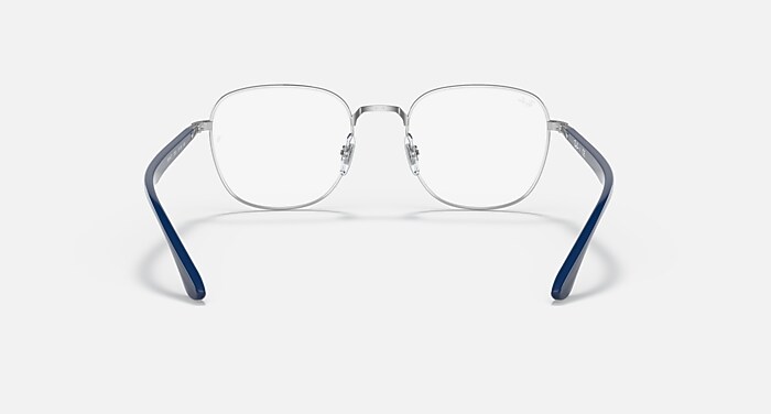 RB6477 OPTICS メガネ シルバー と クリア (51-19) - RB6477
