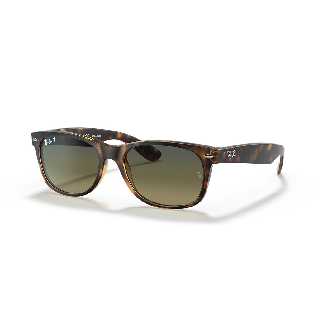 NEW WAYFARER CLASSIC Polarizada Óculos de Sol em Havana e Green