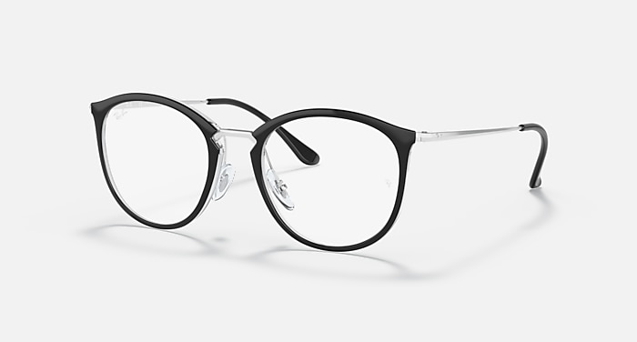 レイバン公式ストア】 Ray-Ban® RB7140 OPTICS メガネ | 透明上に 