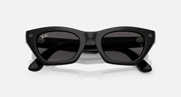 RAY-BAN META (GEN 3) ZENA AI Glasses in ブラック と グレー (49-22