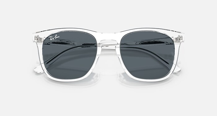 RB2210 Sunglasses in Transparent and Blue (53-21) - RB2210 | Ray