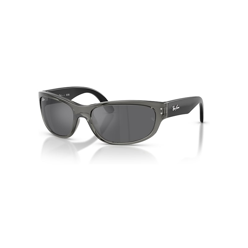 Ray-Ban Sunglasses Kids Balorama Kids Bio-Based - Black Frame Silver Lenses 55-16, RB9189S