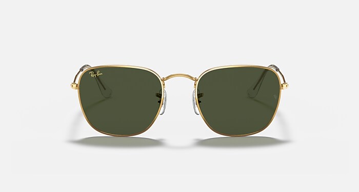 FRANK Sunglasses in Gold and G-15 Green (54-20) - RB3857 | Ray-Ban® US