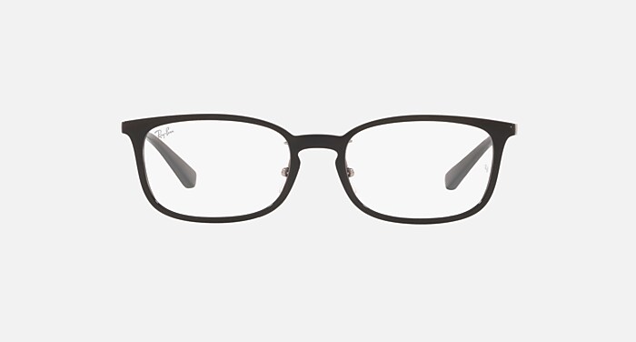RB7182 OPTICS メガネ ブラック と クリア (53-18) - RB7182D
