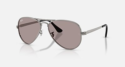 AVIATOR MAX SUMMER CAPSULE サングラス ガンメタル と ブルー (58-16