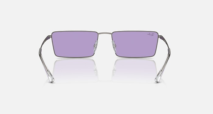EMY BIO-BASED Sunglasses in Gunmetal and Violet - RB3741 | Ray-Ban® US
