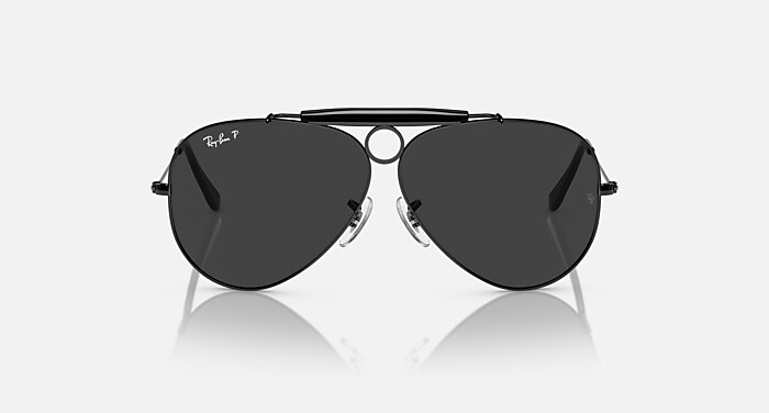 小物 Archive Ray-Ban Shooter Black Teardrop SHOOTER RELOADED Polarizados Lentes de sol en Negro y Negro