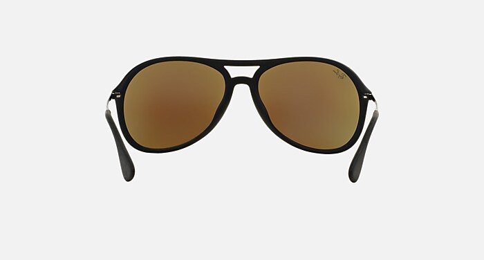 ALEX Sunglasses in Black and Blue Mirror (59-16) - RB4201F | Ray