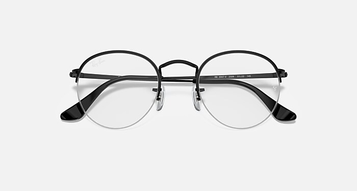 ROUND GAZE Eyeglasses with Black Frame - RB3947V | Ray-Ban® CA