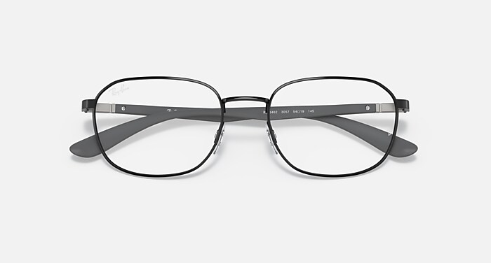 RB6462 OPTICS Eyeglasses with Black and Clear (52-19) - RB6462
