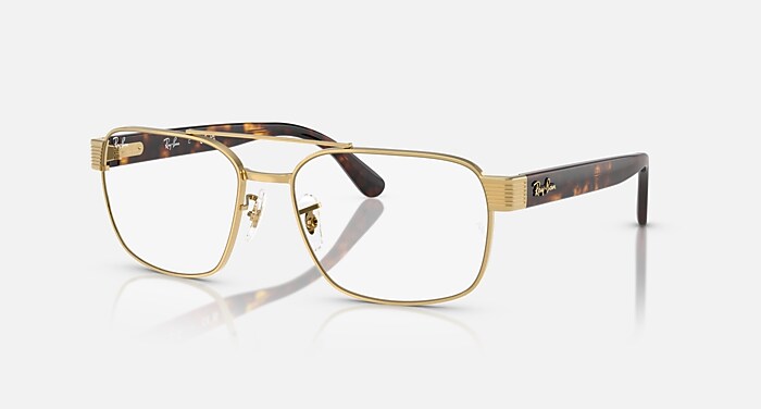 RB3751V OPTICS Eyeglasses with Arista Gold and Clear (58-17