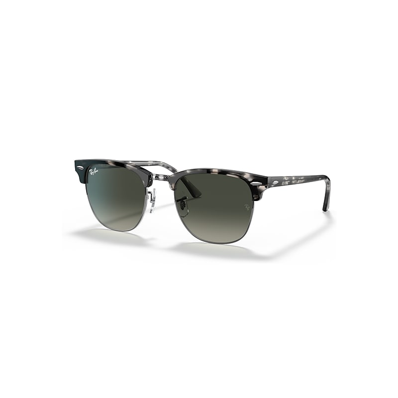 Ray-Ban Clubmaster Fleck Gafas De Sol Habana Montura Gris Lentes 51-21