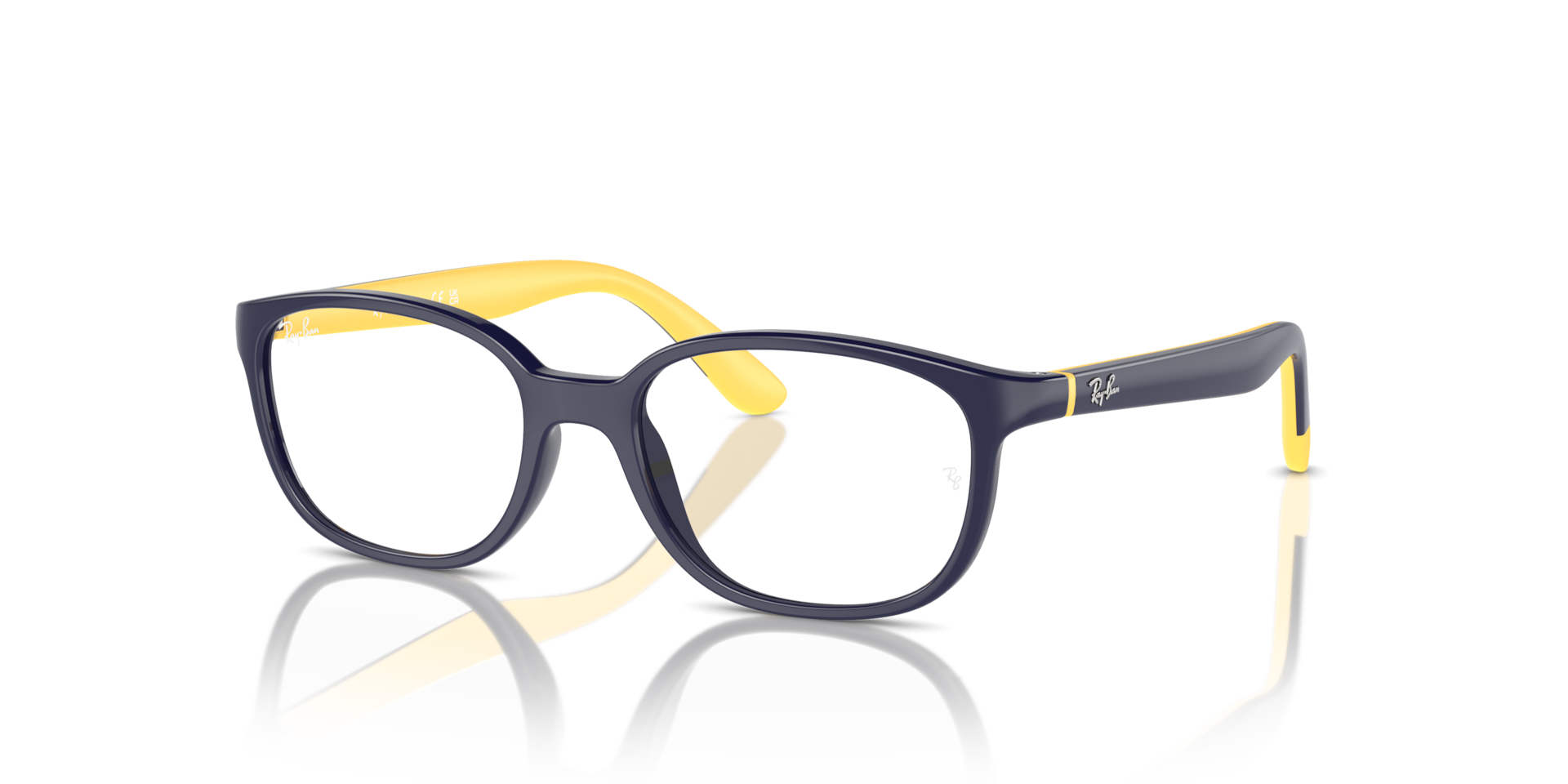 Ray-Ban Rb1632 Optics Kids Bio-based - Monture Bleu Fonc Sur Jaune Verres Incolore 48-16 76 €