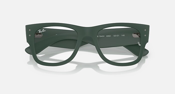 MEGA WAYFARER OPTICS LITEFORCE Eyeglasses with Sand Green and