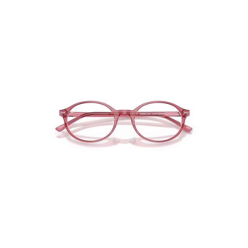 Ray-Ban German Optics Eyeglasses Pink Frame Clear Lenses Polarized 51-20