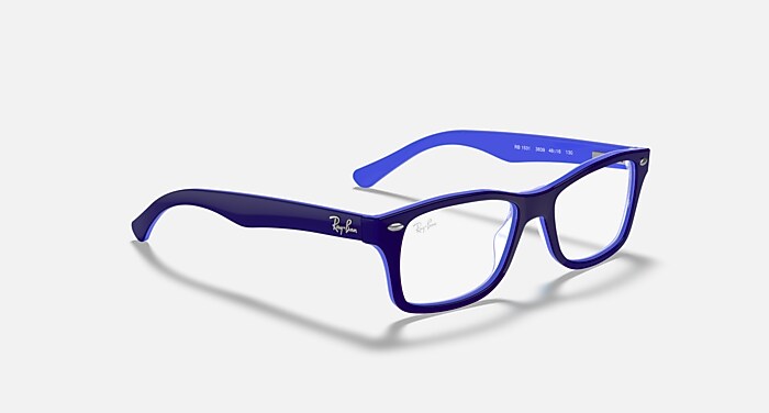 RB1531 OPTICS KIDS ポラライズド（偏光） メガネ ブルー と クリア