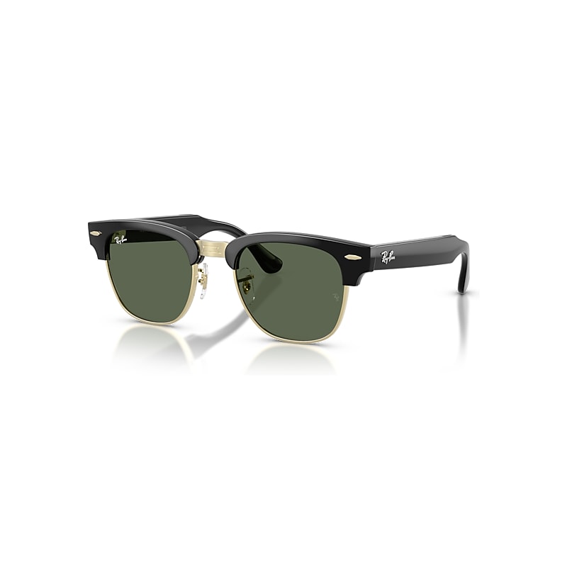 Ray-Ban Meta Audio Clubmaster Schwarz rahmen Grün glas AI Glasses