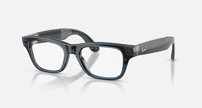 RAY-BAN META (GEN 2) BLAYZER OPTICS AI Glasses in クリアオーシャン