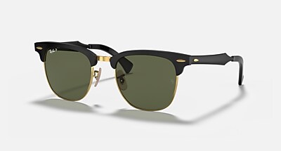 CLUBMASTER ALUMINUM サングラス ブルーオンシルバー と グレー (51-21