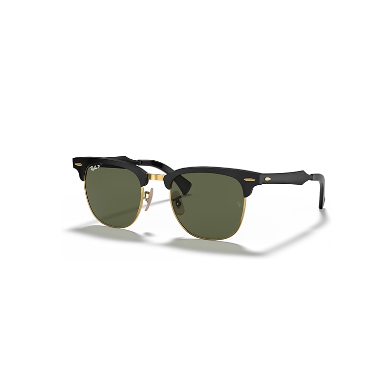 Ray-Ban Clubmaster Aluminum Rb3507 136/N5 - Unisex - Sunglasses - Black - 51 Mm - Accessories - Image 5