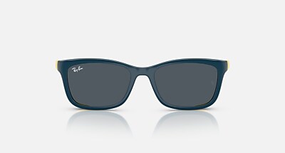 Ray-Ban RB1626 CLIP-ON KIDS BIO-BASED ライトブルー オン グレー と
