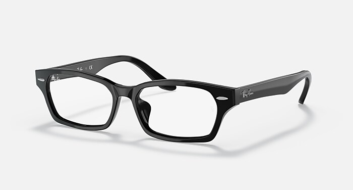 RB5344 OPTICS メガネ ブラック と デモレンズ (55-16) - RB5344D