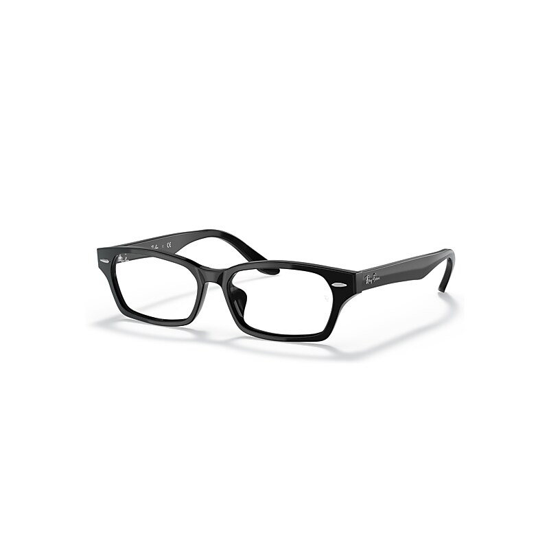 Ray-Ban Eyeglasses Unisex Rb5344 Optics - Black Frame Demo Lens Lenses 55-16
