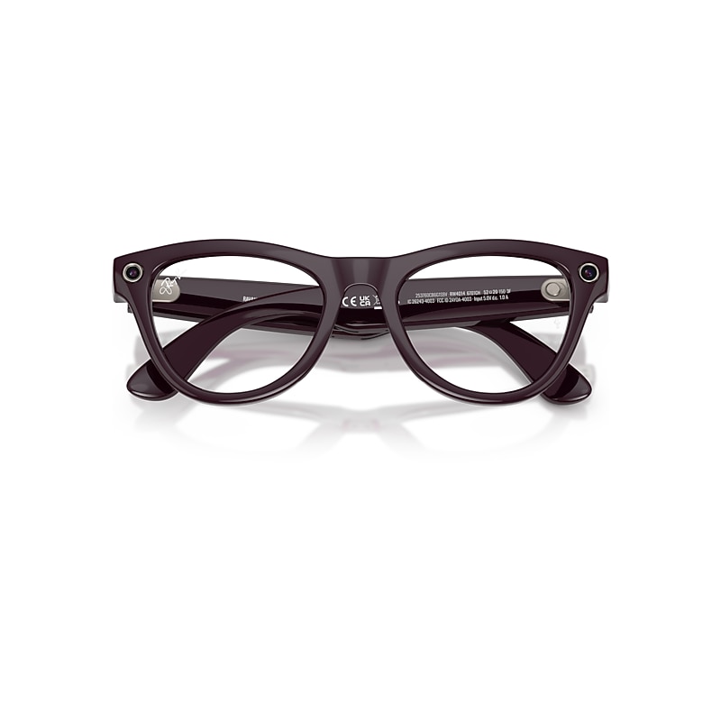 Ray-Ban Meta Mystic Violet Frame Violet Lenses AI Glasses